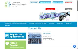 Cleveland Hearing & Speech Center - Lyndhurst website