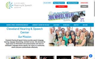 Cleveland Hearing & Speech Center website