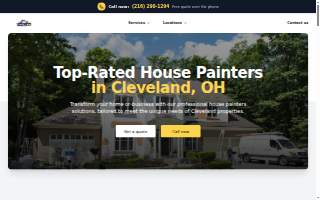 Cleveland House Painters website