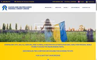 Cleveland Selfreliance CU website