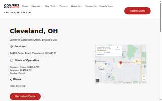 Computer Repair Doctor of Cleveland website