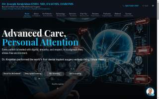 Dr. Joseph Krajekian, DMD, MD, FAAOMS, DABOMS website