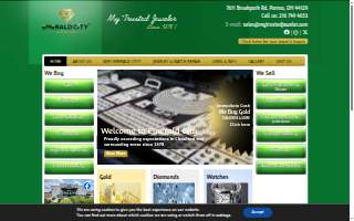 Emerald City Jewelers website