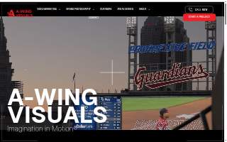 A-Wing Visuals | Cleveland Video Production of Cleveland Heights website