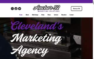Anchor 52 Marketing Agency of Cleveland Heights website