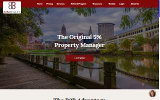 B2B Realty Property Management website