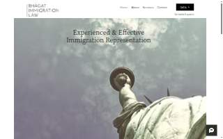 Bhagat Immigration Law, LLC of Cleveland Heights website