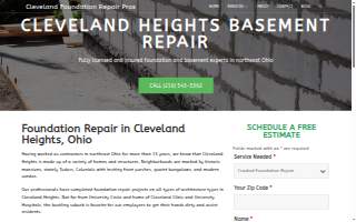 Cleveland Foundation Repair website