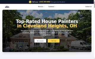 Cleveland House Painters website
