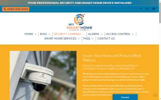 Cleveland Security Cameras website