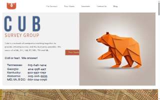 Cub Survey Group website