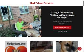 Hart Petcare Services LLC website