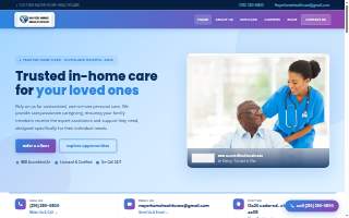 Hayer Home HealthCare website
