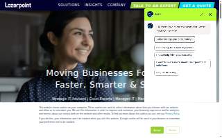 Lazorpoint - Cleveland Managed IT Services Company of Cleveland Heights website