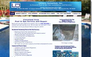 Leisure Unlimited Inc website