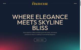 Penthouse Events CLE website