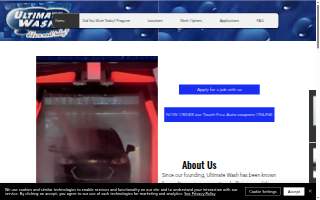 Ultimate Wash of Aurora website