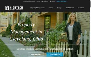 High Tech Property Management website