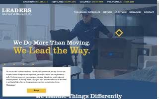 Leaders Moving & Storage Co. of Cleveland website