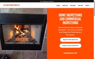 Up Close Inspections website