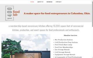 1400 Food Lab website