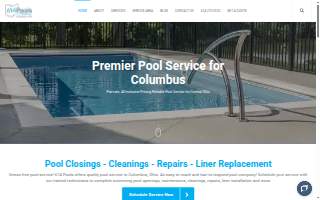 614 Pools of Columbus website