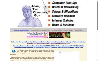 Adam The Computer Guy website