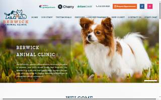 Berwick Animal Clinic website