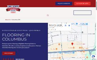 Big Bob's Flooring Outlet website