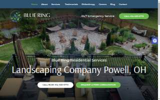 Blue Ring Residential Services website