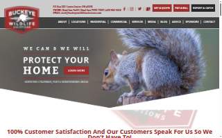 Buckeye Wildlife Solutions website