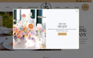 Cameron Mitchell Premier Events website