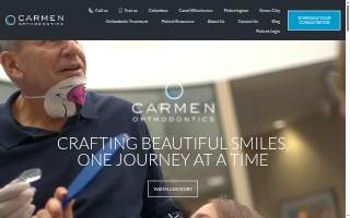 Carmen Orthodontics website