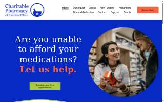 Charitable Pharmacy of Central Ohio website