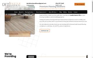 Davila Floors & Tile website