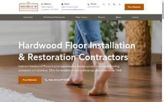 Deible's Hardwood Floors, Inc. website