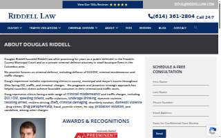 Douglas E. Riddell, Esq. website