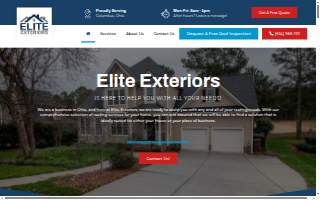 Elite Exteriors Unlimited website