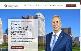 Erney Law website