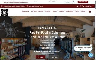 Fangs & Fur website