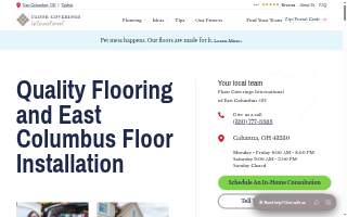Floor Coverings International of East Columbus website