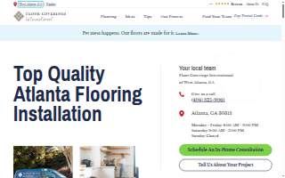 Floor Coverings International of Columbus website