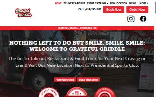 Grateful Griddle website