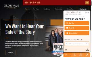 Grossman Law Offices website