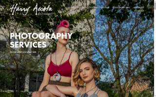 Harry Acosta Photography website