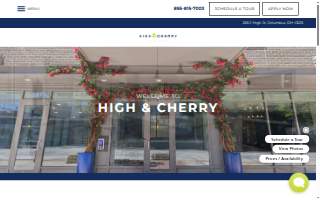 High & Cherry website