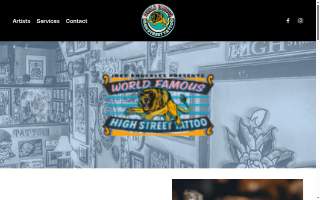 High Street Tattoo Columbus website