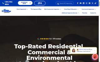 Home Commercial Inspections LLC website