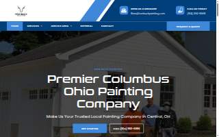 Iron Buck Painting of Columbus website