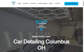 KC Auto Detailing website